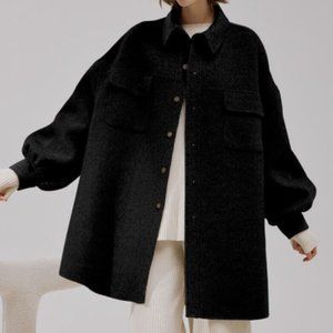 Nap Loungewear Oversized Wool/Cashmere Coat